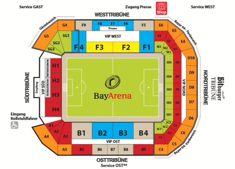 sitzplan bayarena